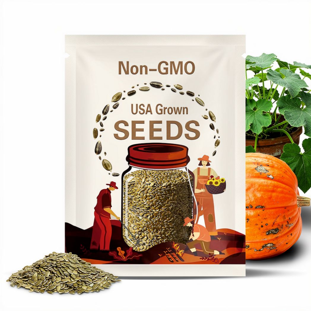 10 Big Max Pumpkin Seeds. Ships free