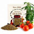 Tigerella Tomato Seeds - Heirloom Seeds, Slicing Tomato, Green Zebra, Salad Tomato, Solanum Lycopersicum, Open Pollinated, Non-GMO