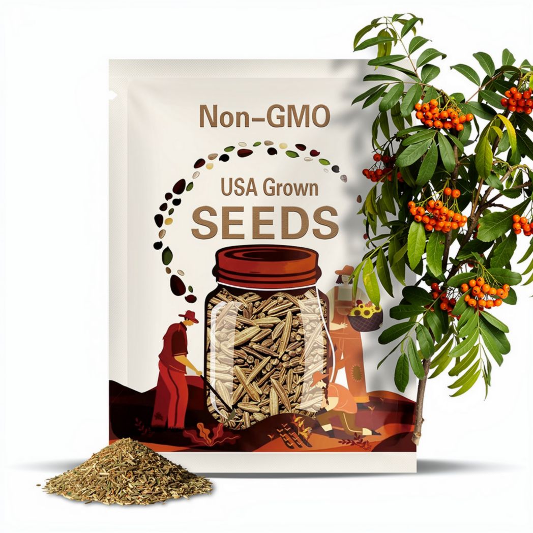 30 American Bittersweet Seeds: Native Vine, Orange Berries